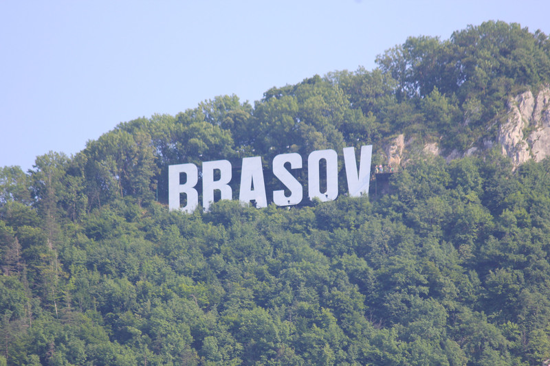The Brasov sign