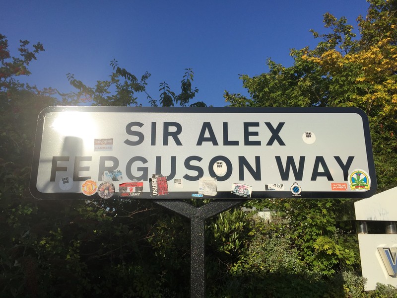 Sir Alex Ferguson Way