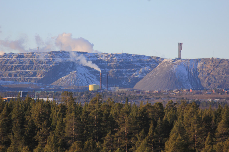 Kiruna iron mine