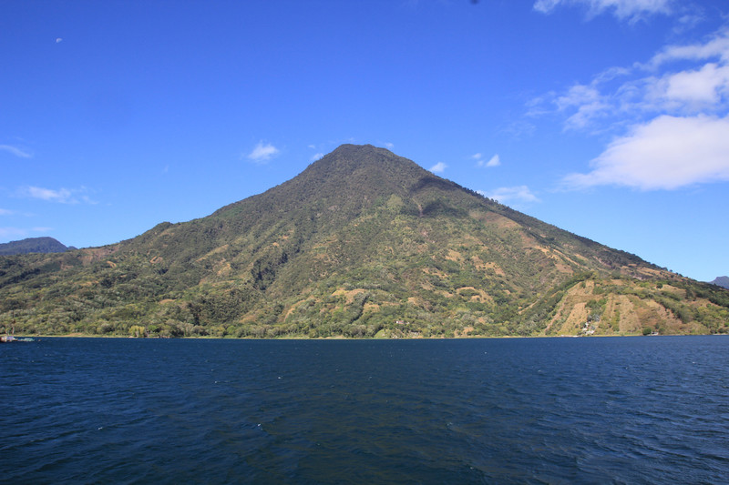 Volcano near Santiago de Atitlan