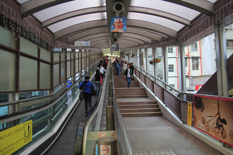 Central–Mid-Levels escalator and walkway system