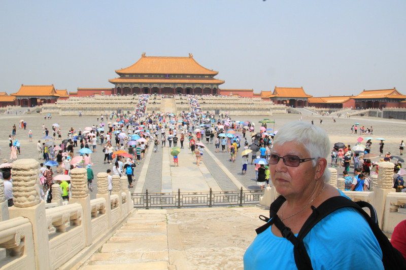 Britt-Marie in the Forbidden City