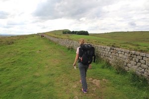 Emma and Hadrian's Wall