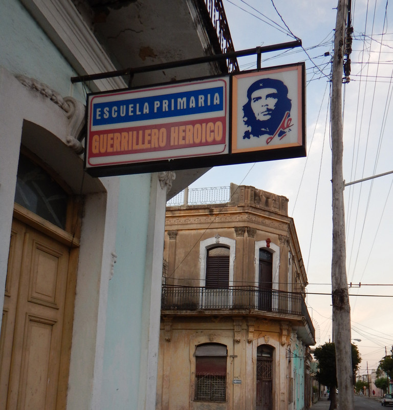 Che on a sign