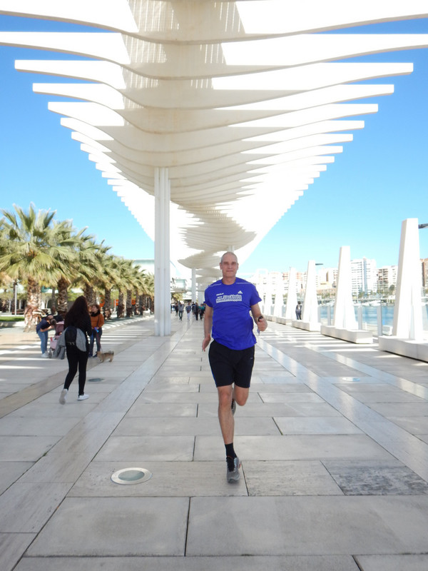 Running in Malaga