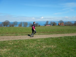 Running in Arild, Sweden