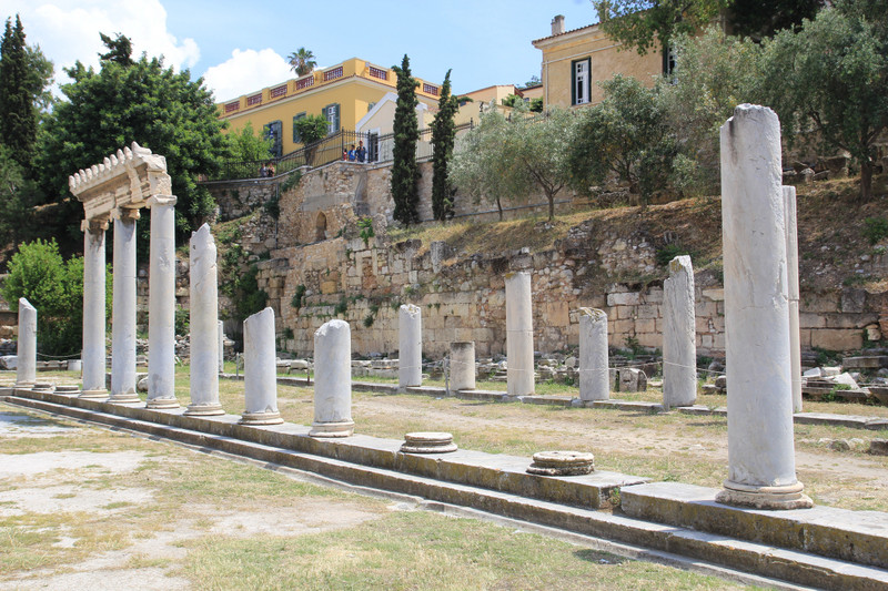 Pillars at the Roman Agora