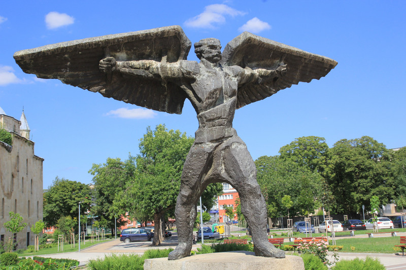 Statue in Razgrad
