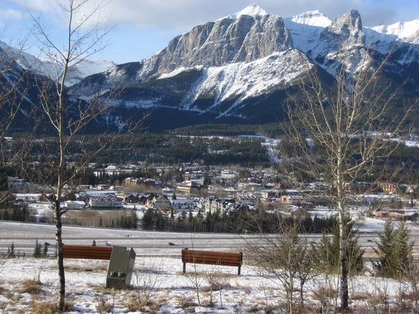 View of Canmore