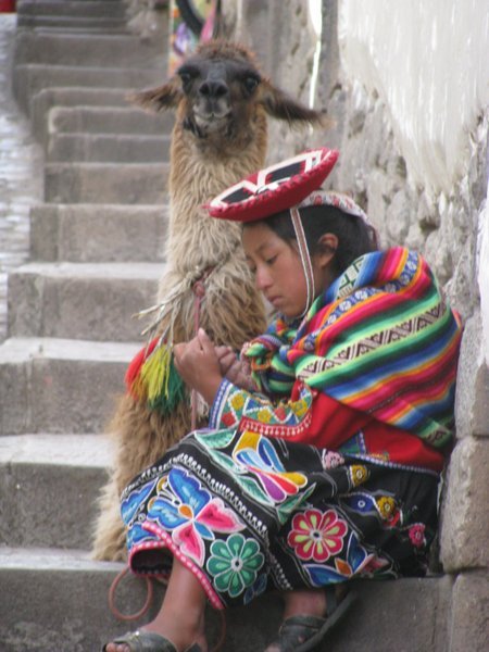 Locals of Peru
