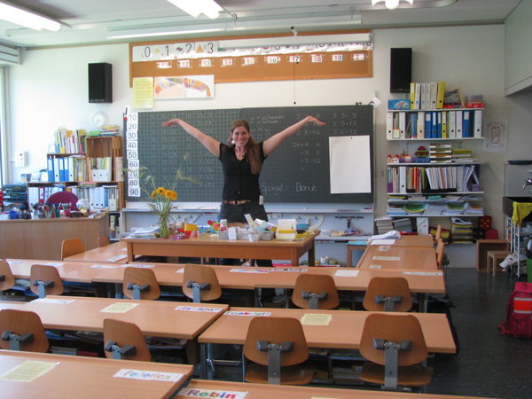 my first 'swiss' classroom...