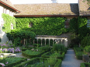 the church garden