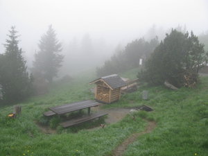 picnic place at the top