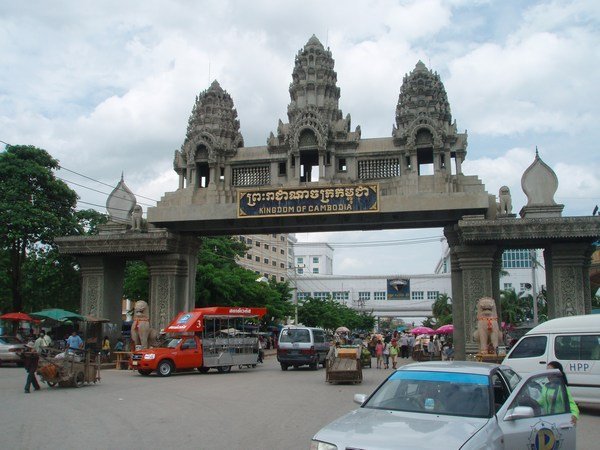 Arrival in Cambodia
