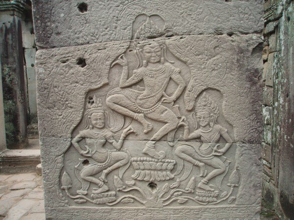 Carvings at Angkor Thom