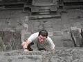 Climbing at Angkor Wat
