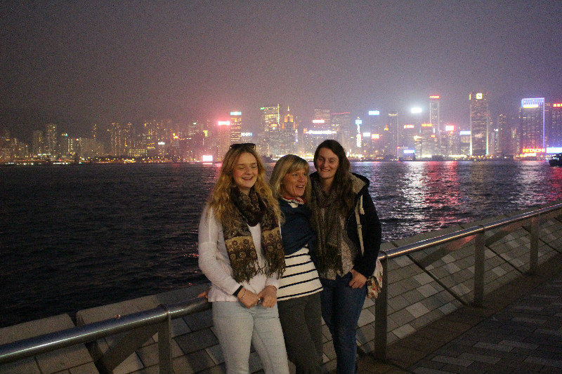 Hong Kong skyline - wow!