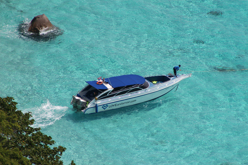 Our speedboat