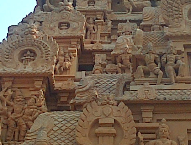 Varaha Avatar on Thanjai Periya Kovil Gopuram