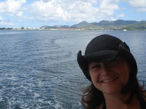 Me on the Lagoon of St. Maarten