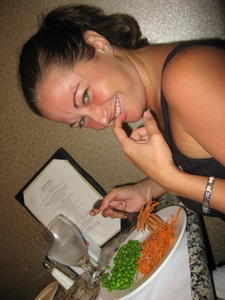 Me with My Usual Plate of Vegetables
