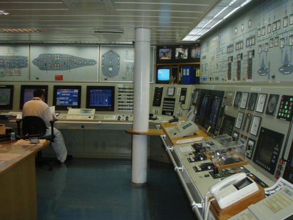 The Legend's Engine Control Room