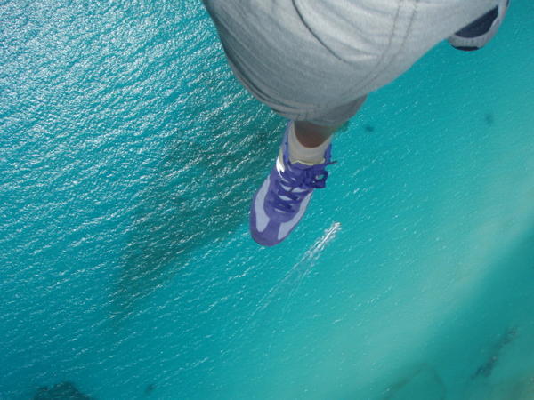 My Foot and the Ocean Below