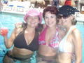 Me, Jackie & Bronwyn in the Pool