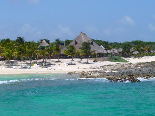 The Beach at Costa Maya