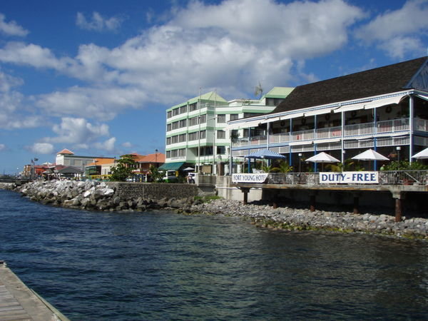 Roseau from the Pier