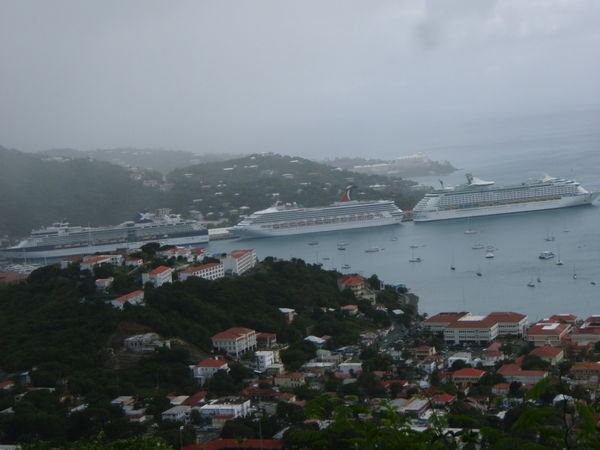 Looking Down the Ships - St. Thomas