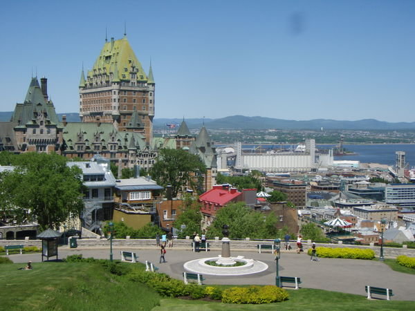 Quebec City from Cap Diamant
