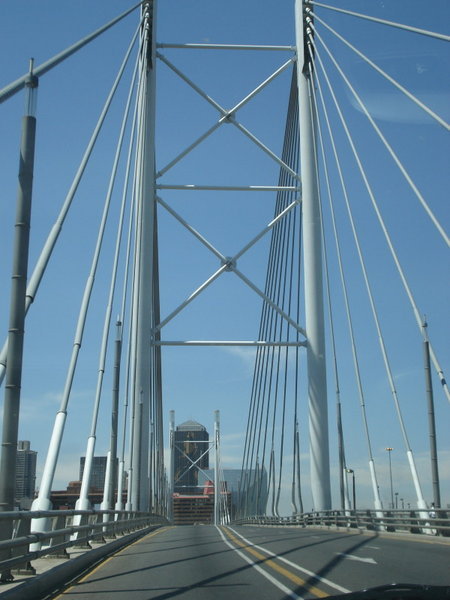 Crossing Nelson Mandela Bridge