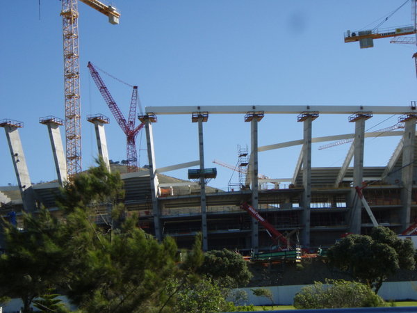 The New Football Stadium for the 2010 World Cup
