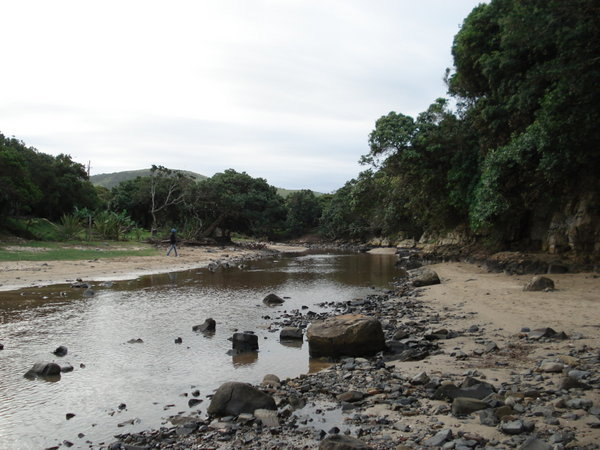 Bomvu River - in Coffee Bay