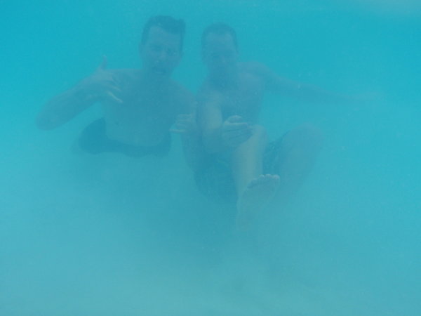 Christian & Eric Underwater