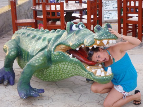 Touristy Shot #1 - Get Eaten By Crocodile