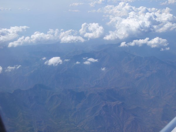 Flying into Ixtapa