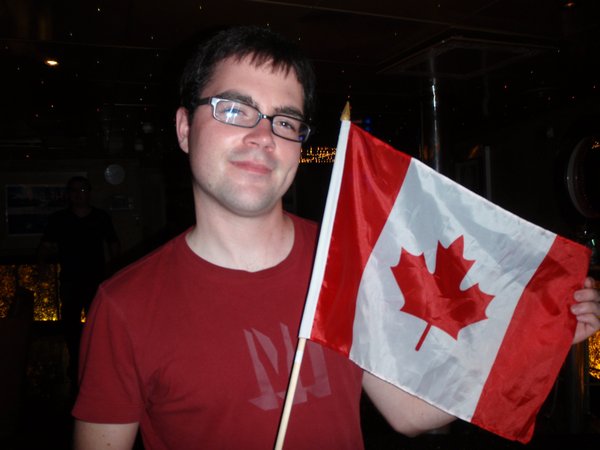 Aaron, Another Proud Canadian