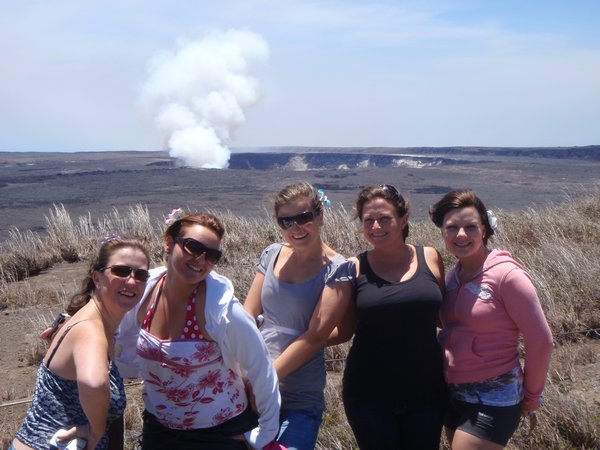 The Girls and the Volcano