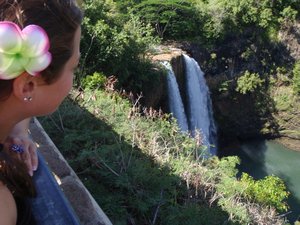 At Wailua Falls