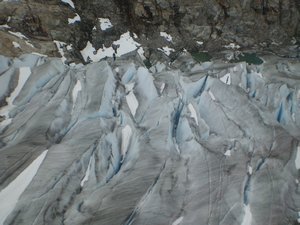 Flying Over the Glacier