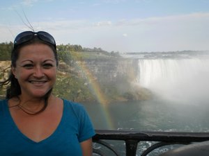 With the Perfect Rainbow - Niagara Falls