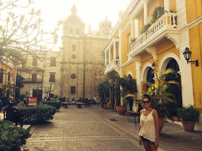 Typical Cartagena Street