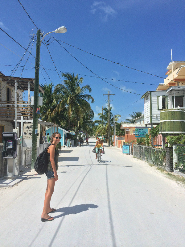 Gem strolling along the sandy streets