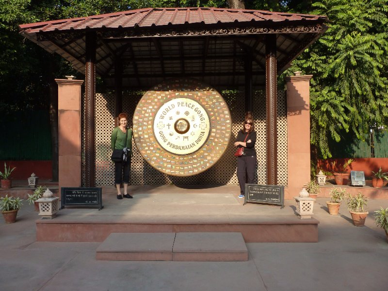 Peace Wheel at Ghandi's Home 