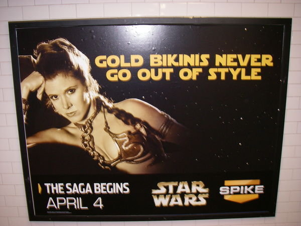 We found a Star Wars poster 