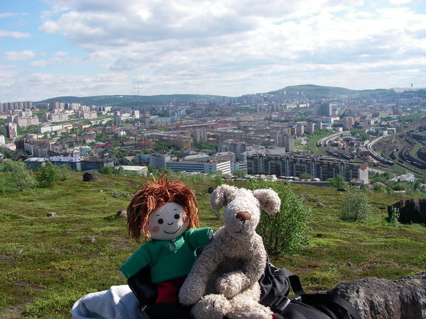 View over Murmansk
