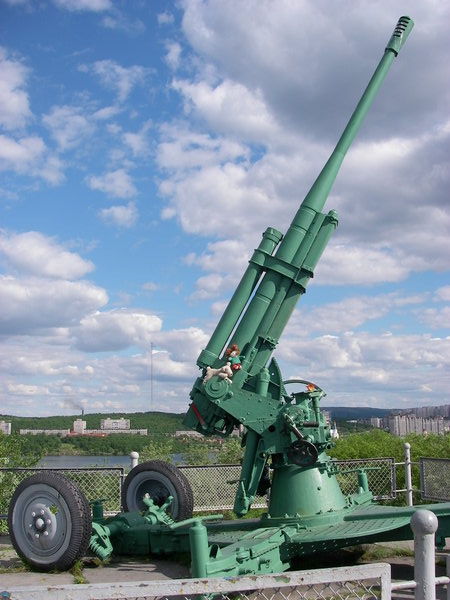 Big gun outside Murmansk