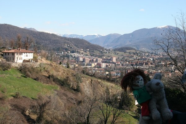 View over Bergamo